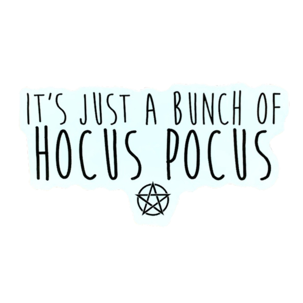 6/$12 Hocus Pocus Vinyl Sticker Matte